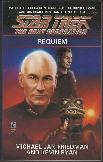 Requiem by Michael Jan Friedman and Kevin Ryan front cover