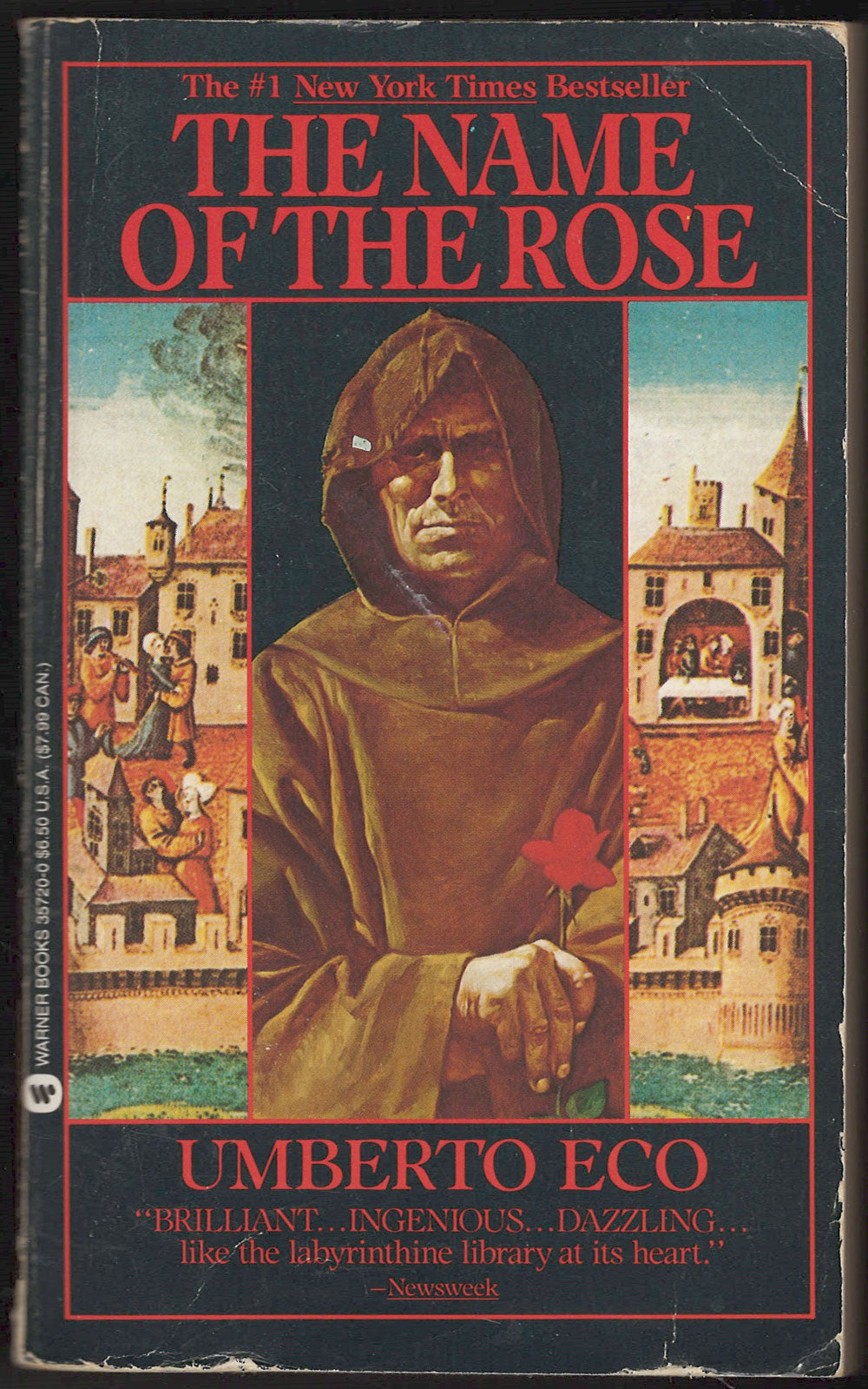 The Name of the Rose by Umberto Eco front cover