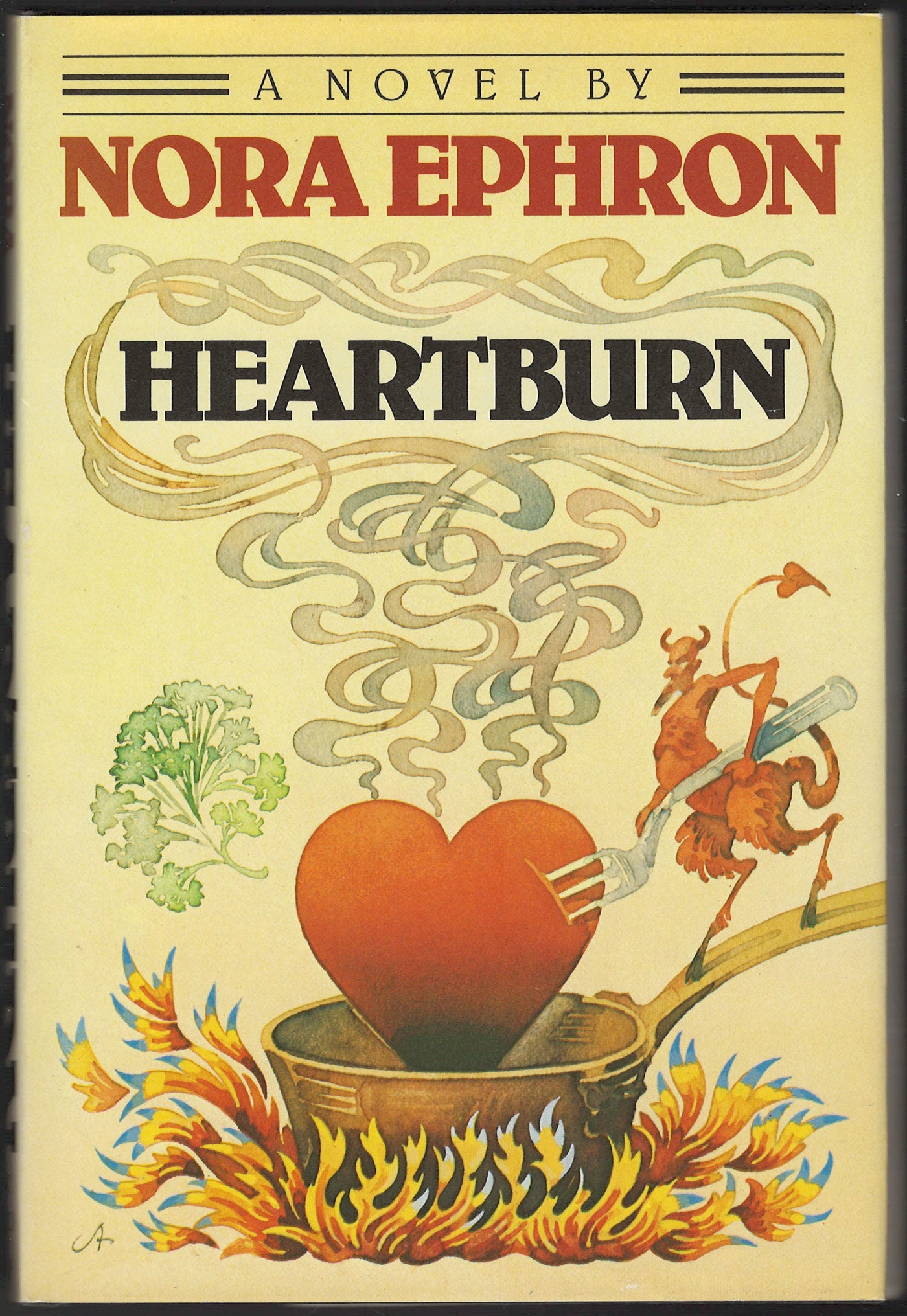 Heartburn by Nora Ephron front cover