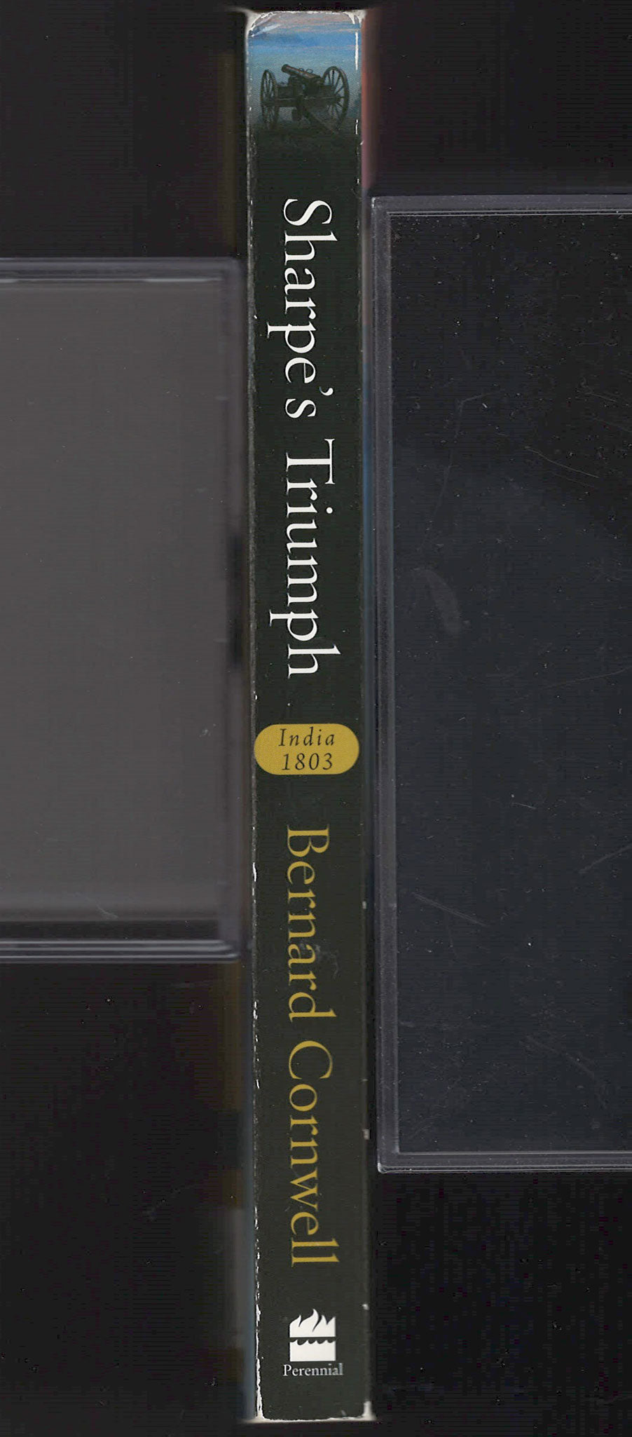 Sharpe's Triumph by Bernard Cornwell spine