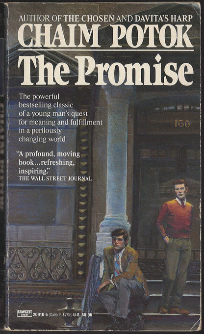 The Promise by Chaim Potok front cover