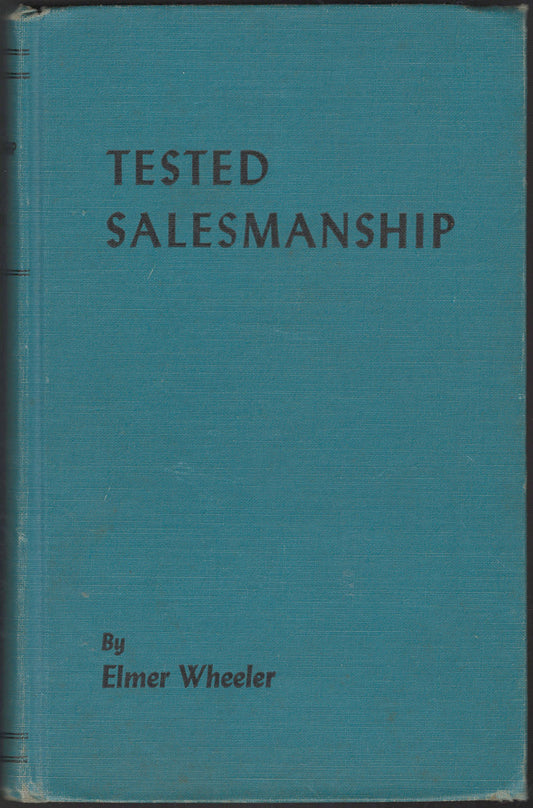 Tested Salesmanship by Elmer Wheeler front cover