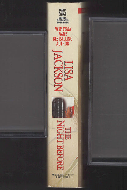 The Night Before by Lisa Jackson spine