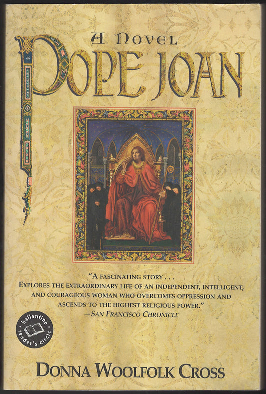 Pope Joan by Donna Woolfolk Cross front cover