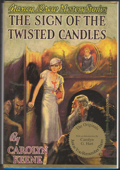 The Sign of the Twisted Candles by Carolyn Keene front cover