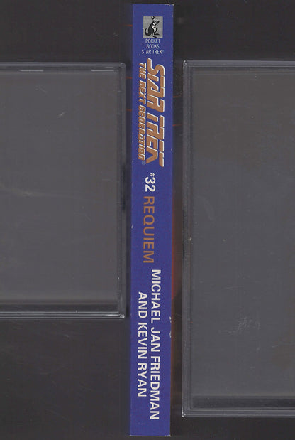 Requiem by Michael Jan Friedman and Kevin Ryan spine