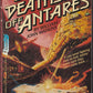Front cover of The Last Deathship off Antares by William John Watkins with a space ship illustration.