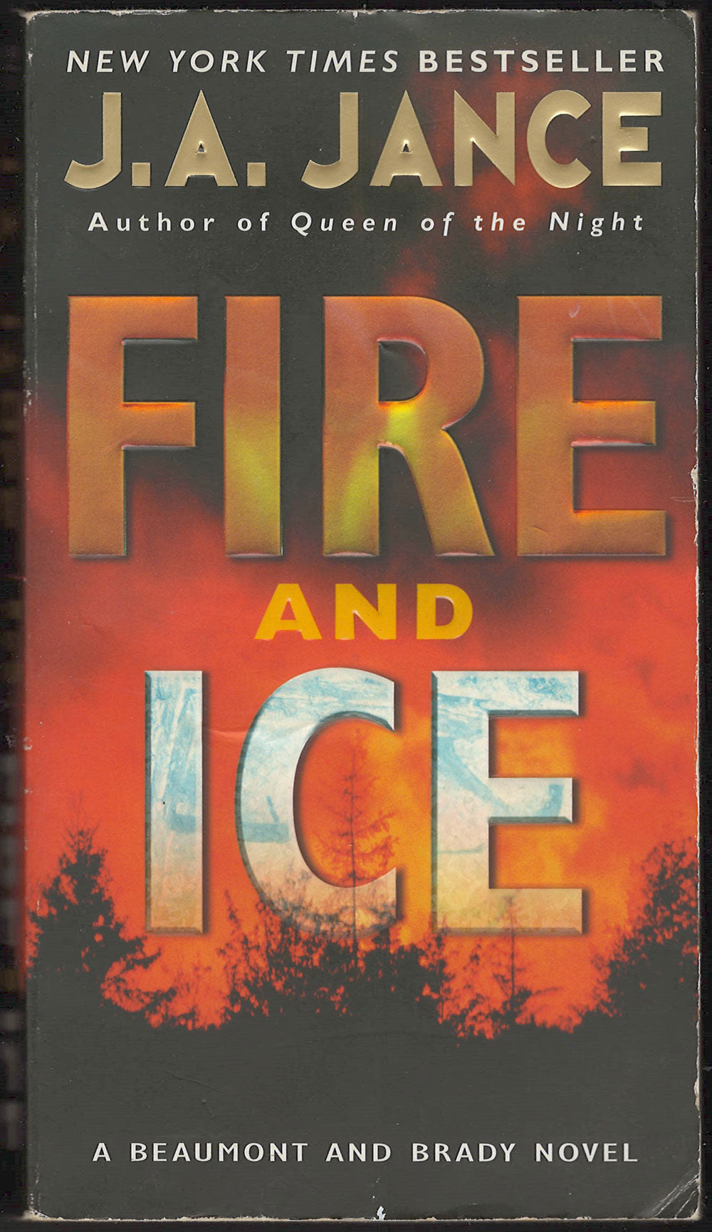 Fire and Ice by J. A. Jance front cover