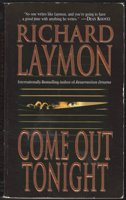 Come Out Tonight by Richard Laymon front cover