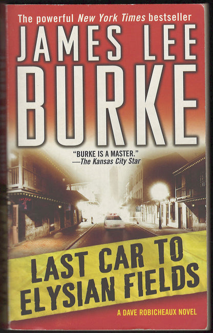 Last Car to Elysian Fields by James Lee Burke front cover