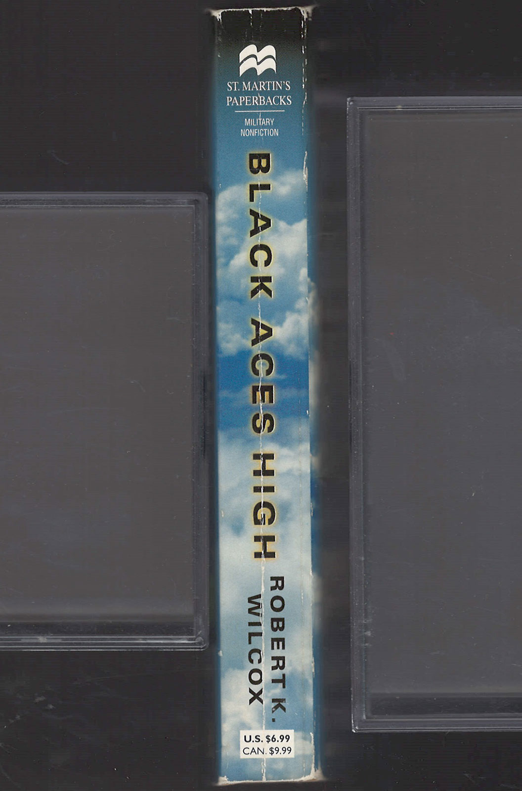 Black Aces High by Robert Wilcox spine