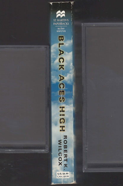 Black Aces High by Robert Wilcox spine