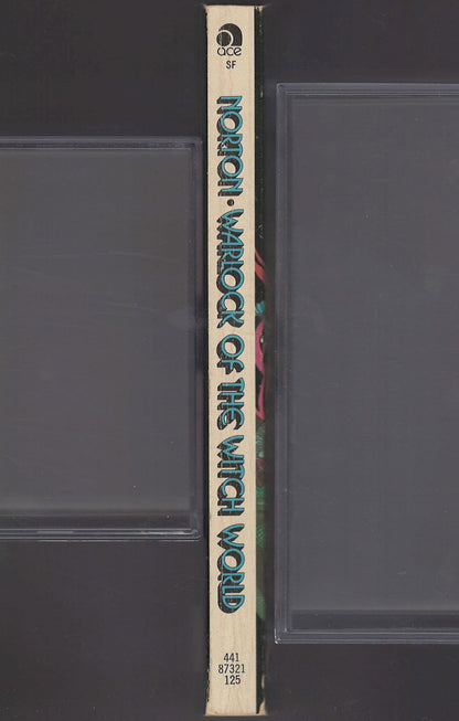 Warlock of the Witch World by Andre Norton spine