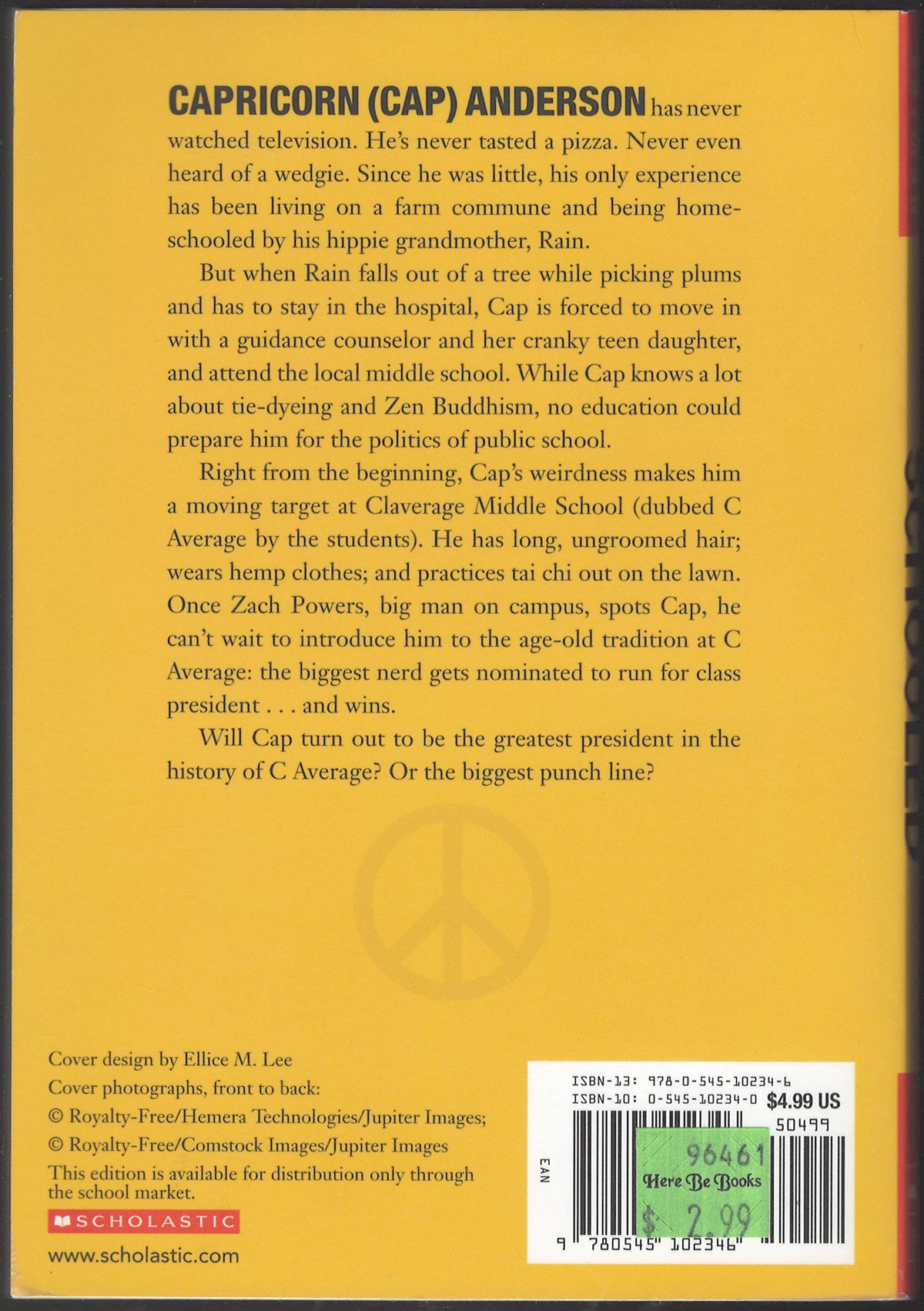 Schooled by Gordan Korman back cover