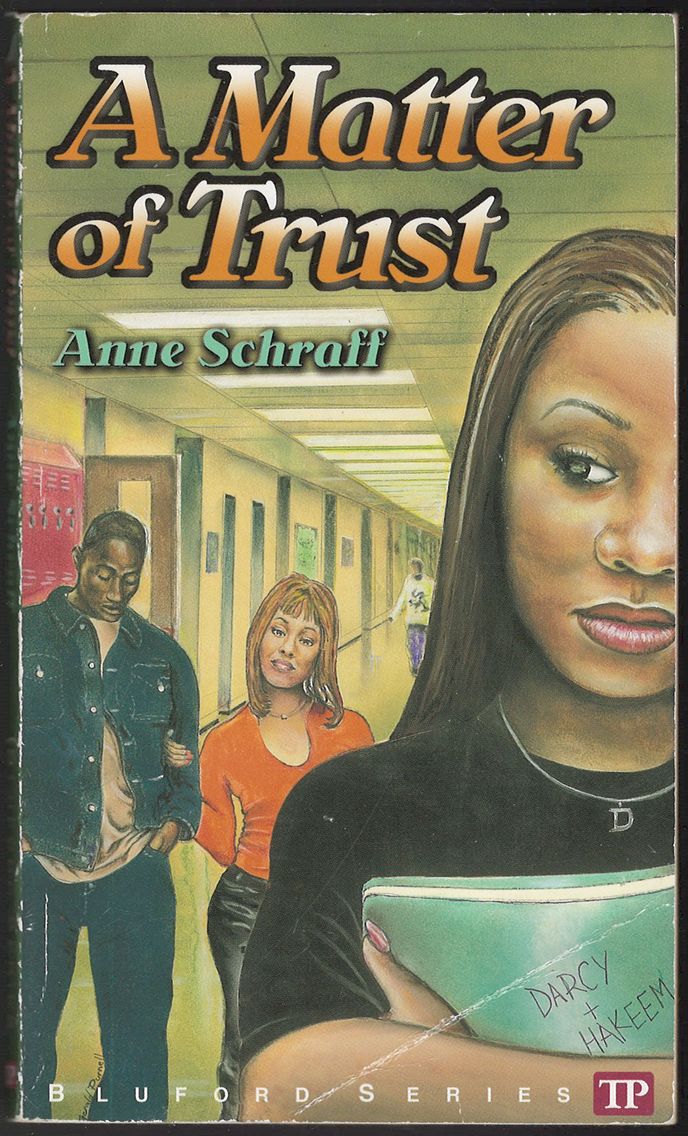 A Matter of Trust by Anne Schraff front cover