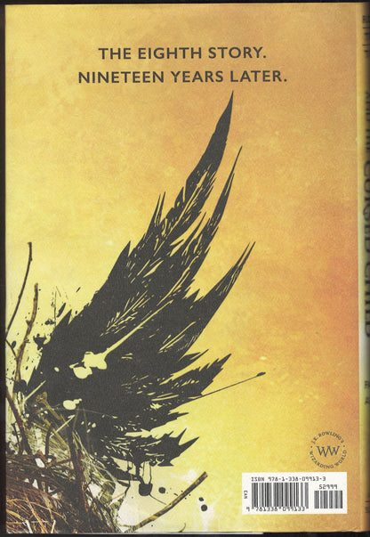 Harry Potter and the Cursed Child back cover