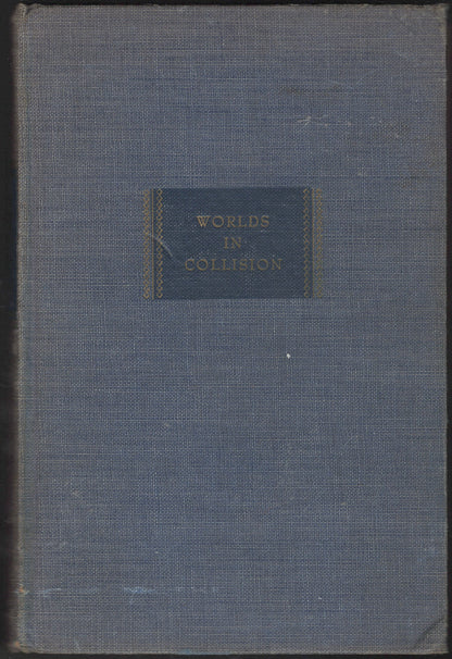 Worlds in Collision by Immanuel Velikovsky front cover