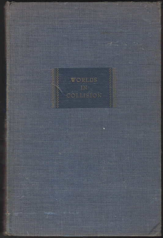 Worlds in Collision by Immanuel Velikovsky front cover