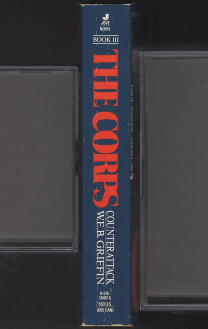 Counterattack by W.E.B. Griffin spine