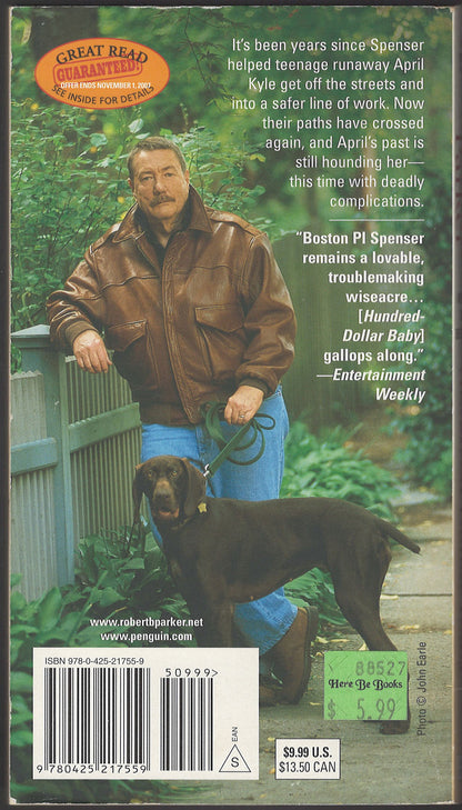 Hundred-Dollar Baby by Robert Parker back cover