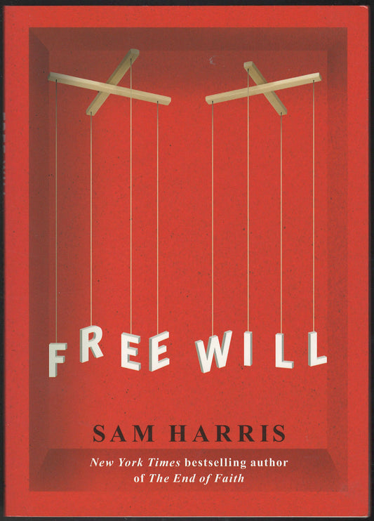 Free Will by Sam Harris front cver