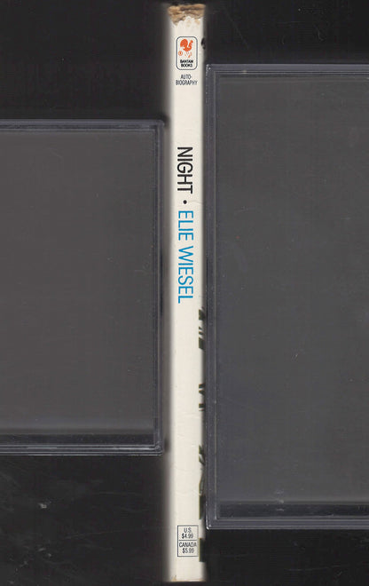 Night by Elie Wiesel spine