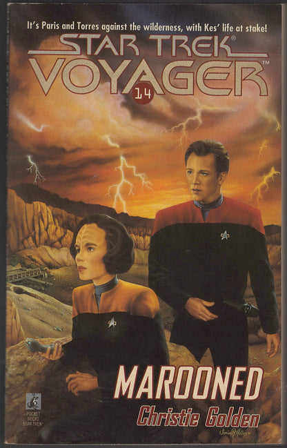 Marooned by Christie Golden front cover