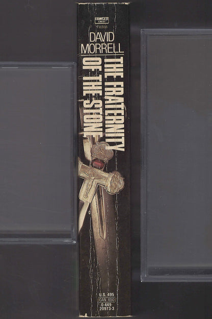 Fraternity of Stone by David Morrell spine