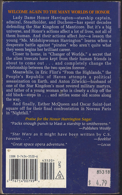 Changer of Worlds by David Weber back cover