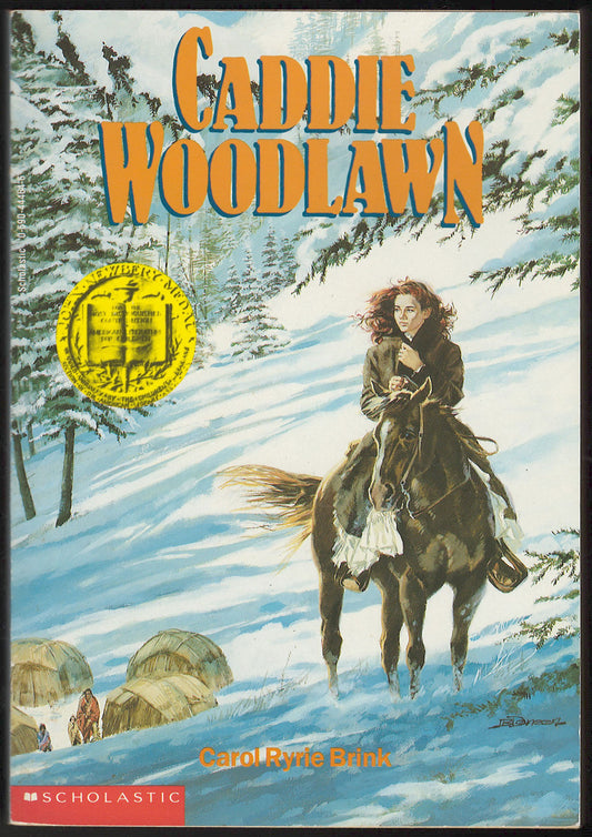 Caddie Woodlawn by Carol Ryrie Brink front cover