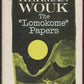 Front cover of The "Lomokome" Papers by Herman Wouk with a black and green design.
