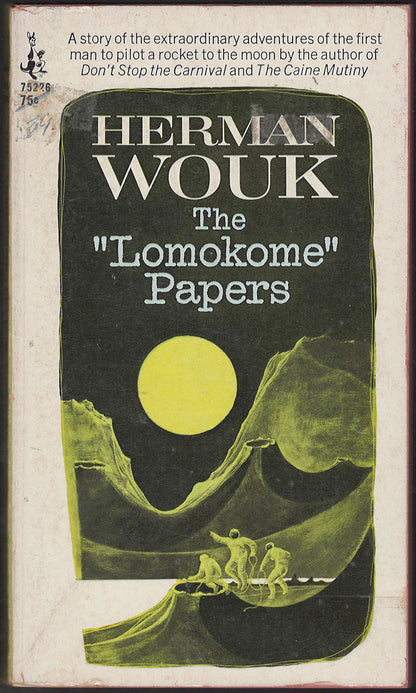 Front cover of The "Lomokome" Papers by Herman Wouk with a black and green design.