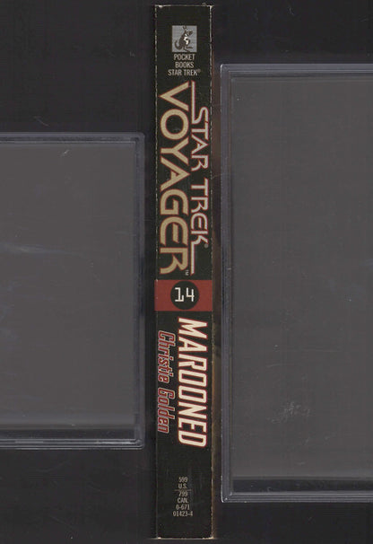 Marooned by Christie Golden spine