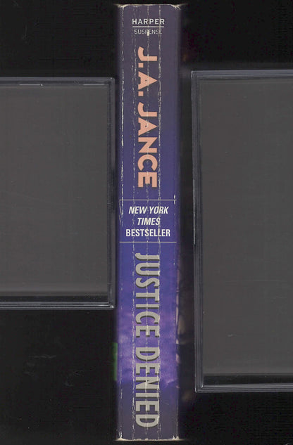 Justice Denied by J. A. Jance spine