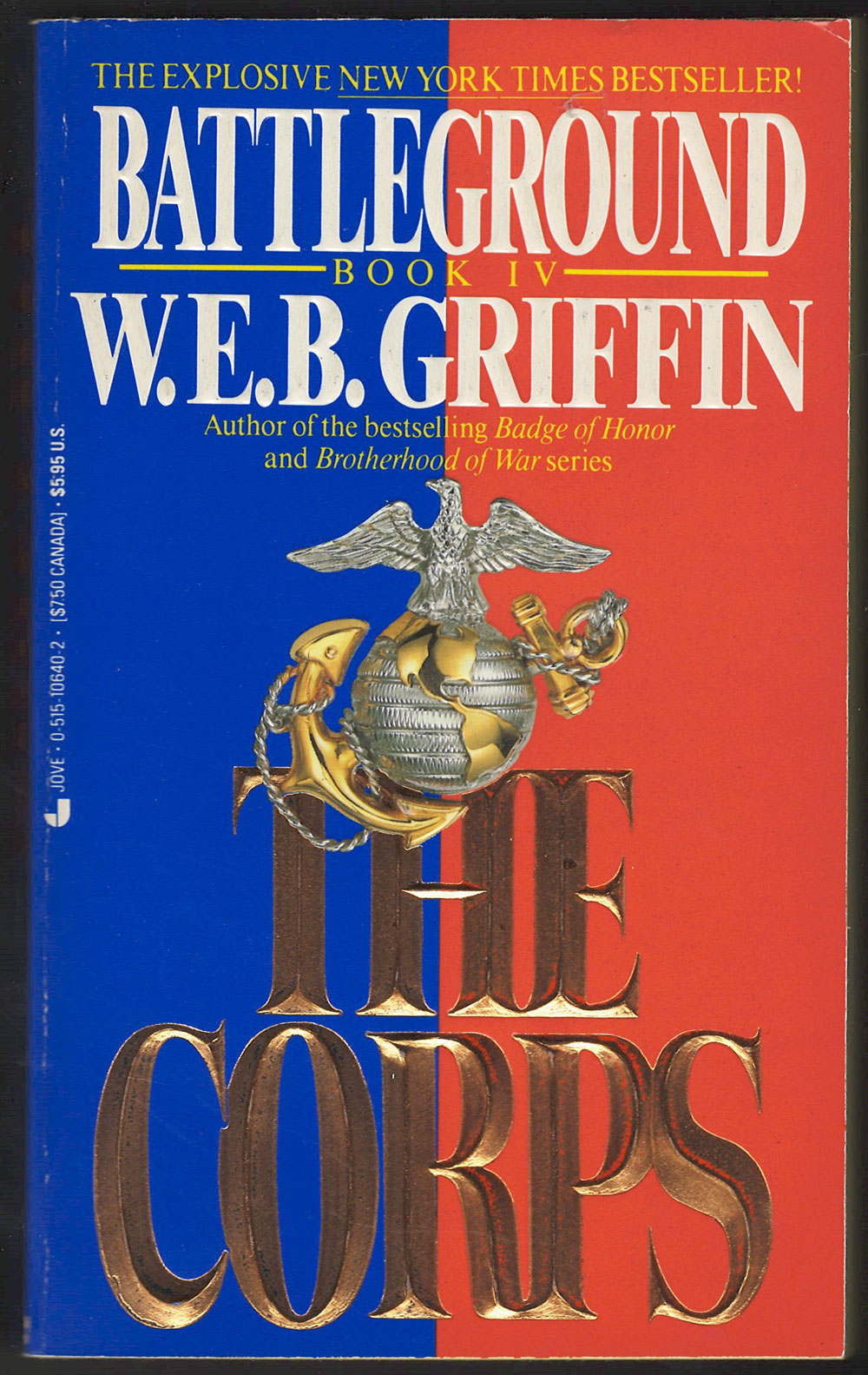 Battleground by W.E.B. Griffin front cover