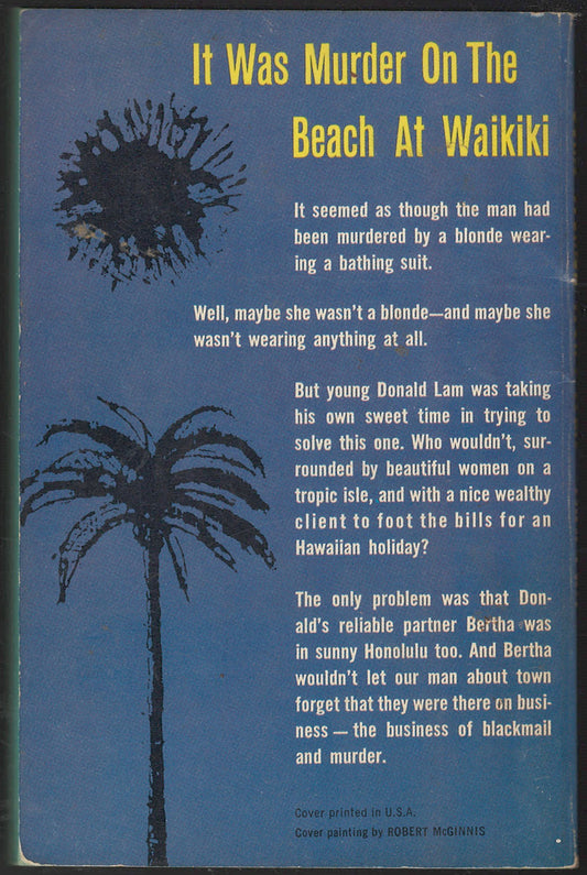 Some Women Won't Wait by A. A. Fair back cover