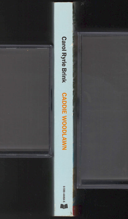 Caddie Woodlawn by Carol Ryrie Brink spine