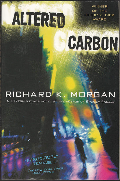 Altered Carbon by Richard Morgan front cover