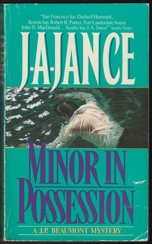 Minor in Possession by J. A. Jance front cover