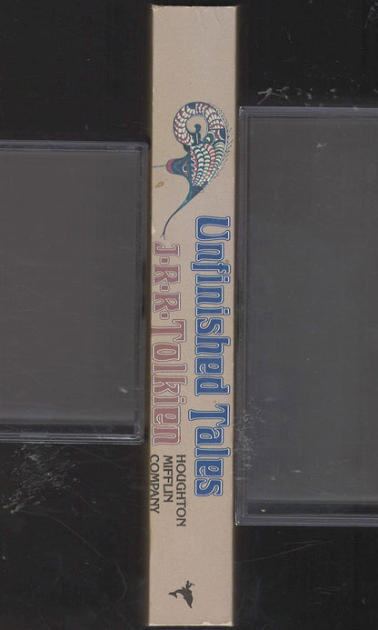 Unfinished Tales by J.R.R. Tolkien spine