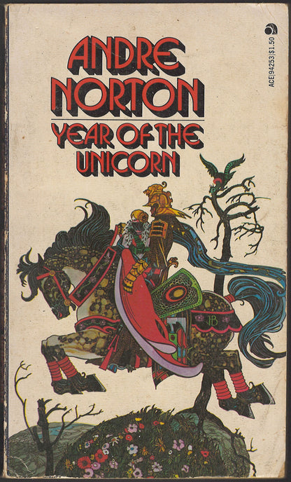 Year of the Unicorn by Andre Norton front cover