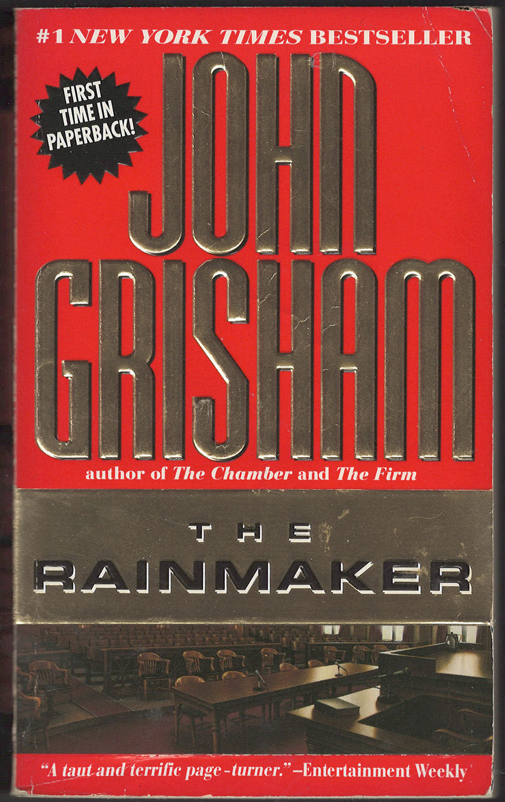 The Rainmaker by John Grisham front cover