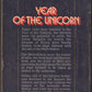 Year of the Unicorn by Andre Norton back cover