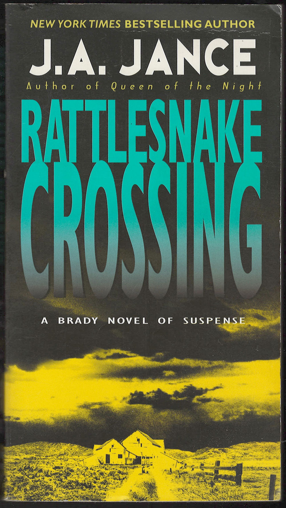 Rattlesnake Crossing by J. A. Jance front cover