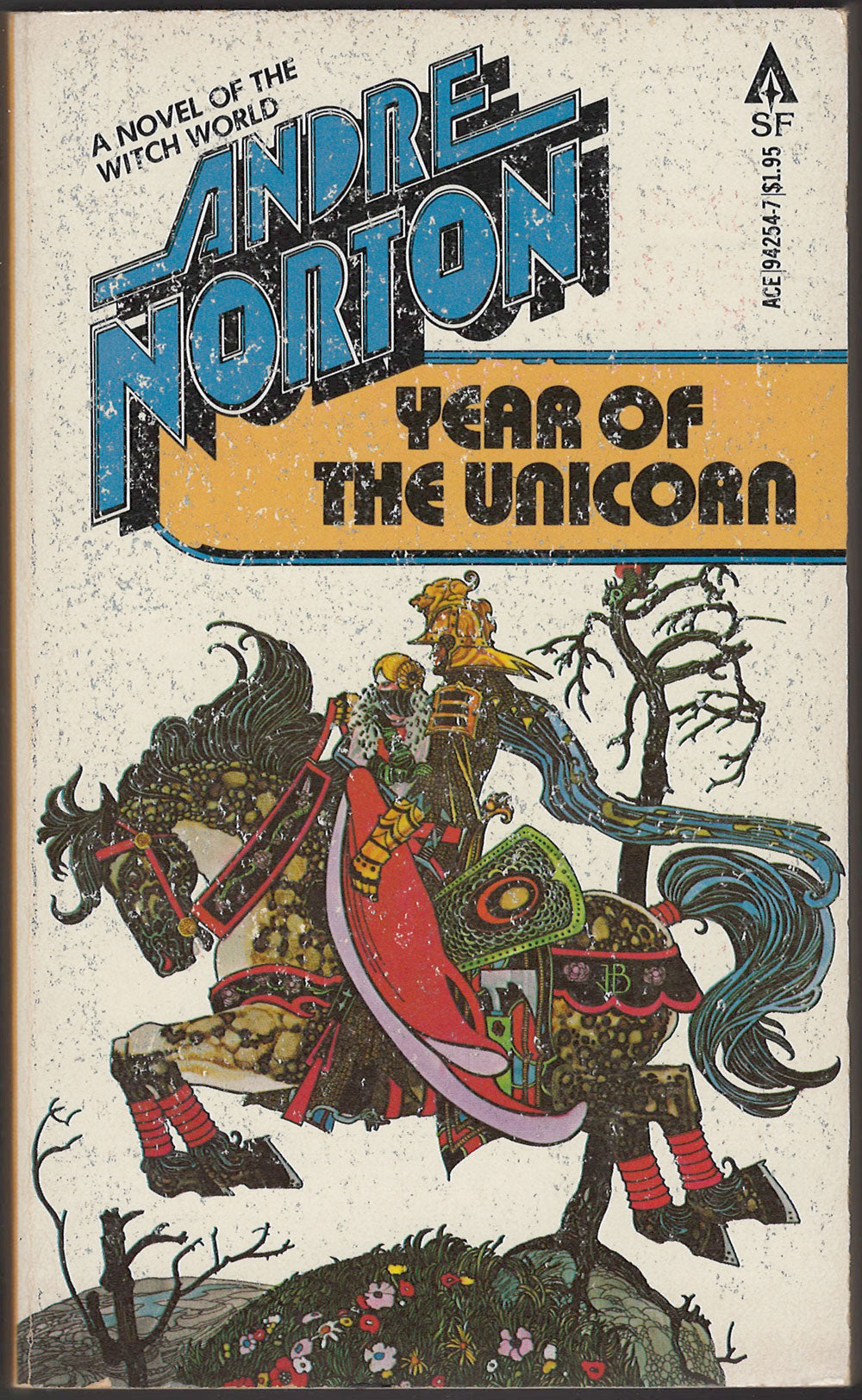 Year of the Unicorn by Andre Norton front cover