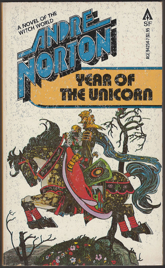 Year of the Unicorn by Andre Norton front cover