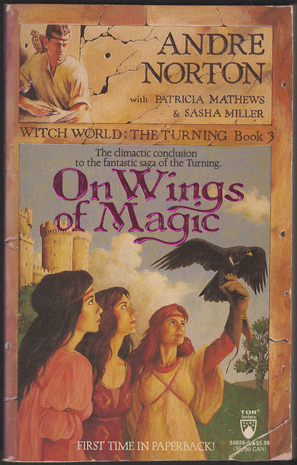 On Wings of Magic by Andre Norton front cover