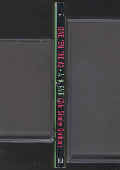 Give 'Em the Ax by A. A. Fair spine