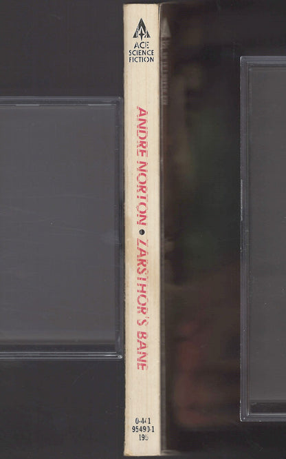 Zarsthor's Bane by Andre Norton spine