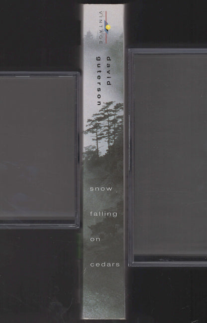Snow Falling on Cedars by David Guterson spine
